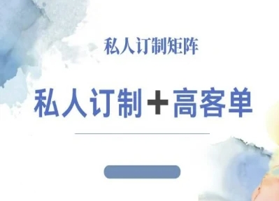 小红书自媒体咨询师IP教程，私人定制+高客单-网创资源站