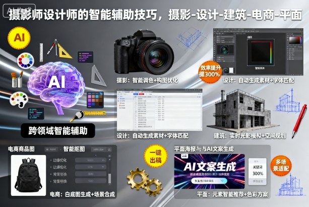 摄影师设计师的智能辅助技巧，摄影-设计-建筑-电商-平面-网创资源站
