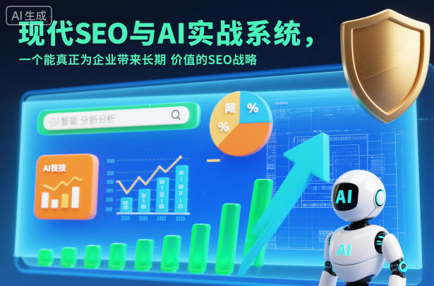 现代SEO与AI实战系统，一个能真正为企业带来长期价值的SEO战略(英语+中文字幕)-网创资源站