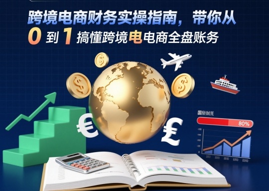 跨境电商财务实操指南，带你从0到1搞懂跨境电商全盘账务-网创资源站