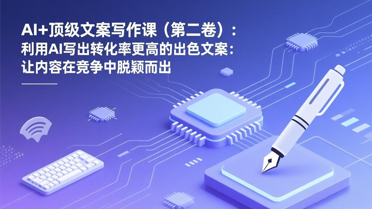AI+顶级文案写作课(第二卷-网创资源站