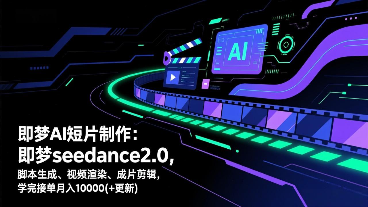 即梦AI短片制作(更新-网创资源站