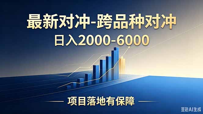 跨品种对冲震撼首发！日收益2000-6000+，项目绿色长久，安全稳健，合规靠谱，可批量放大-网创资源站