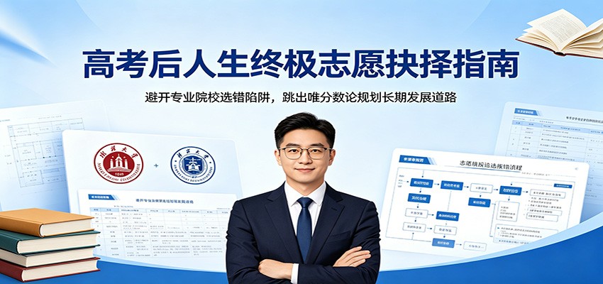 高考后人生终极志愿抉择指南：避开专业院校选错陷阱，跳出唯分数论规划长期发展道路-网创资源站