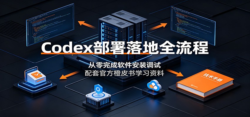 Codex部署落地全流程：从零完成软件安装调试，配套官方橙皮书学习资料-网创资源站