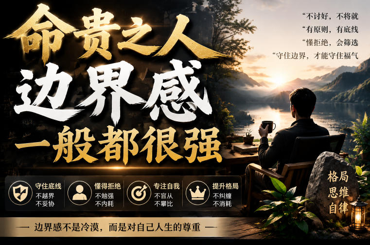 付费文章：命贵之人，边界感一般都很强-网创资源站