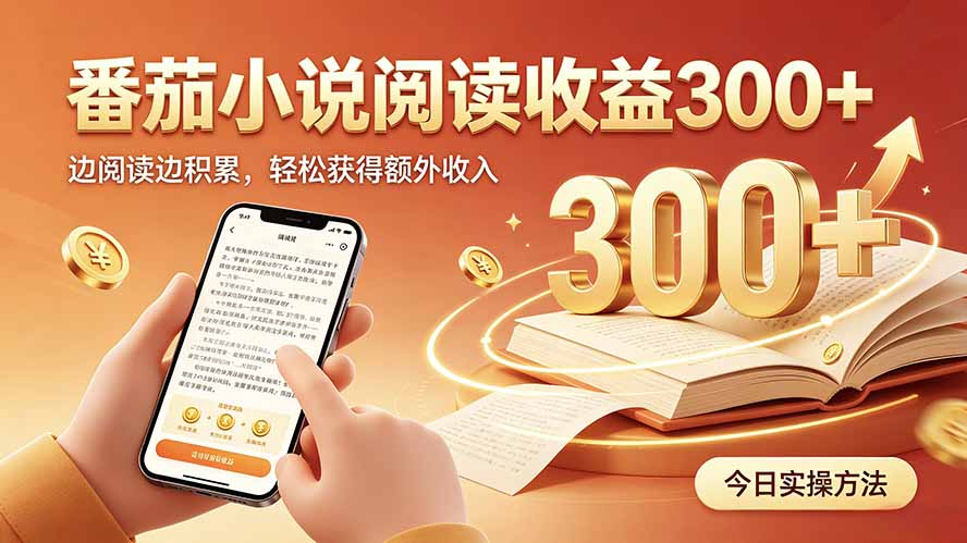全自动番茄挂机玩法，日入300+，操作门槛低，一台电脑即可开展-网创资源站
