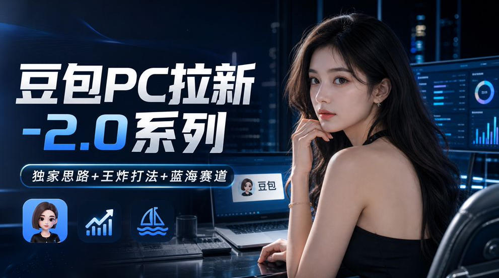 豆包PC拉新2.0系列-独家思路+王炸打法+蓝海赛道-网创资源站