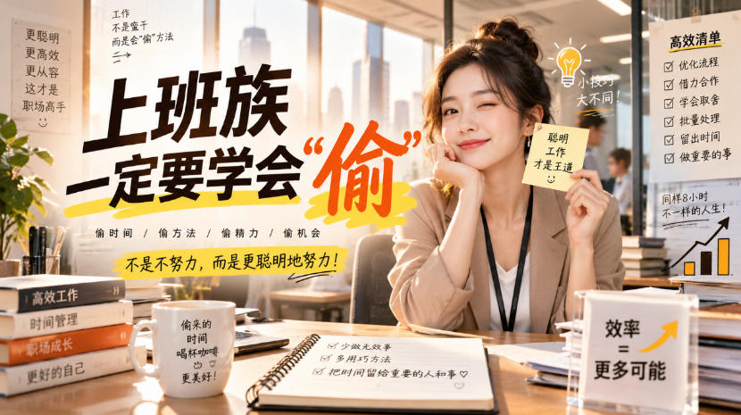 某社群精选付费文：上班族一定要学会“偷“-网创资源站
