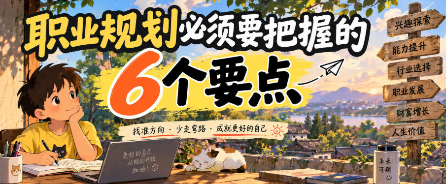 付费文章：职业规划必须要把握的6个要点-网创资源站