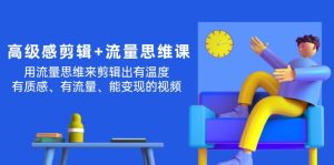 （11589期）高级感 剪辑+流量思维：用流量思维剪辑出有温度/有质感/有流量/能变现视频-网创资源站