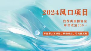（11868期）小白轻松入手，当天收益600➕，可批量可复制-网创资源站