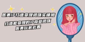 医美IP打造变现闭环实操班，打造能变现的IP商业闭环，医美玩家必看（22节）-网创资源站