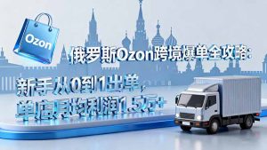 俄罗斯Ozon跨境爆单全攻略：新手从0到1出单，单店月均利润1.5万+-网创资源站