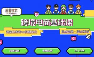 TikTok跨境电商基础课，专为想深耕跨境赛道的粉丝打造，解决抖音外站教学限制痛点-网创资源站