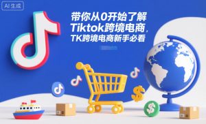 带你从0开始了解Tiktok跨境电商，TK跨境电商新手必看-网创资源站
