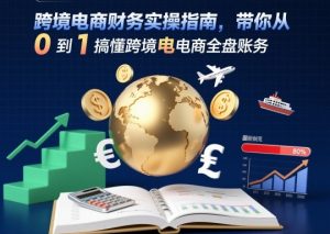 跨境电商财务实操指南，带你从0到1搞懂跨境电商全盘账务-网创资源站
