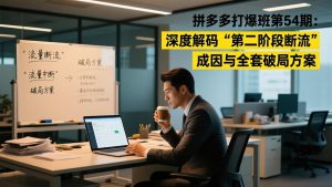 拼多多打爆班第54期：深度解码“第二阶段断流”成因与全套破局方案-网创资源站