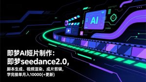 即梦AI短片制作(更新-网创资源站