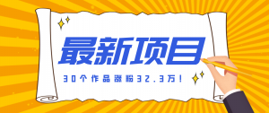 30 条作品涨粉 32 万！零成本复刻高认知心理学视频，普通人也能做的爆款玩法-网创资源站