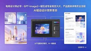 电商设计师必学:GPT-Image2一键生成专业视觉大片,产品图到详情页全流程-网创资源站