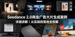Seedance 2.0商业广告大片生成案例详细讲解|从实操到落地全拆解-网创资源站
