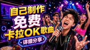 免费卡拉OK歌曲制作全攻略:音轨分离字幕制作,零基础快速做出专业K歌视频-网创资源站