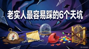 付费文章:老实人最容易踩的6个天坑-网创资源站