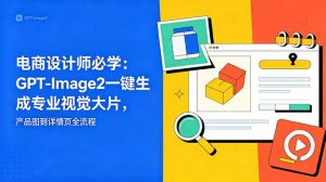 电商设计师必学-更新：GPT-Image2一键生成专业视觉大片，产品图到详情页全流程-网创资源站