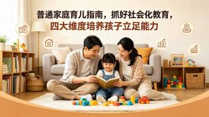 付费文章：普通家庭育儿指南，抓好社会化教育，四大维度培养孩子立足能力-网创资源站
