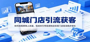 同城门店引流获客:依托短视频线上流量,低成本引导客源到店实现门店客流稳步增长-网创资源站