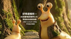 好奇避难所—AI动画电影制作2.0:零基础也能做动画!分镜+ComfyUI+工作流,学完直出完整影片-网创资源站