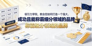 吸引力学院,教会您如何打造一个强大、成功且能称霸细分领域的品牌!【原创双语字幕】-网创资源站