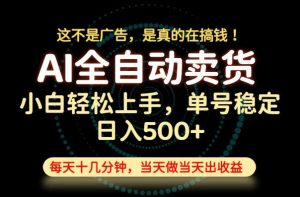 这不是广告,是真的在搞钱!当天做,当天变现,单号日入稳定500+,长期稳定可做!【揭秘】-网创资源站