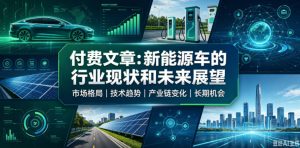 付费文章：新能原车的行业现状和未来展望-网创资源站