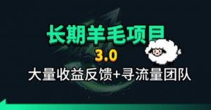 长期羊毛项目，小程序订阅3.0，几分钟单号30-50r，全自动项目，被动收益-网创资源站