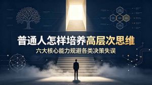 付费文章:普通人怎样培养高层次思维,六大核心能力规避各类决策失误-网创资源站
