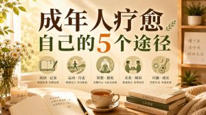 付费文章：成年人疗愈自己的5个途径-网创资源站