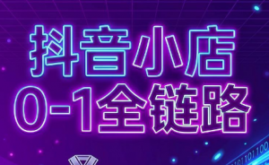 兵哥电商·抖音小店从0到1全链路(更新7月)-网创资源站