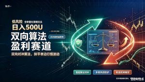 算法对冲/EA量化,日入500刀,躺着赚钱!你把它当做“自动提款机”,它把你就爆了-网创资源站